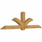 Ekena Millwork Redmond Rough Sawn Timber Gable Bracket, Western Red Cedar, 108"W x 31 1/2"H x 6"D x 6"F, 7/12 Pitch GBW108X31X0606RED00RWR - alternate 2